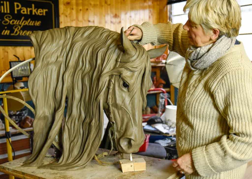 Contact Gill Parker for your bespoke bronze animal sculptures
